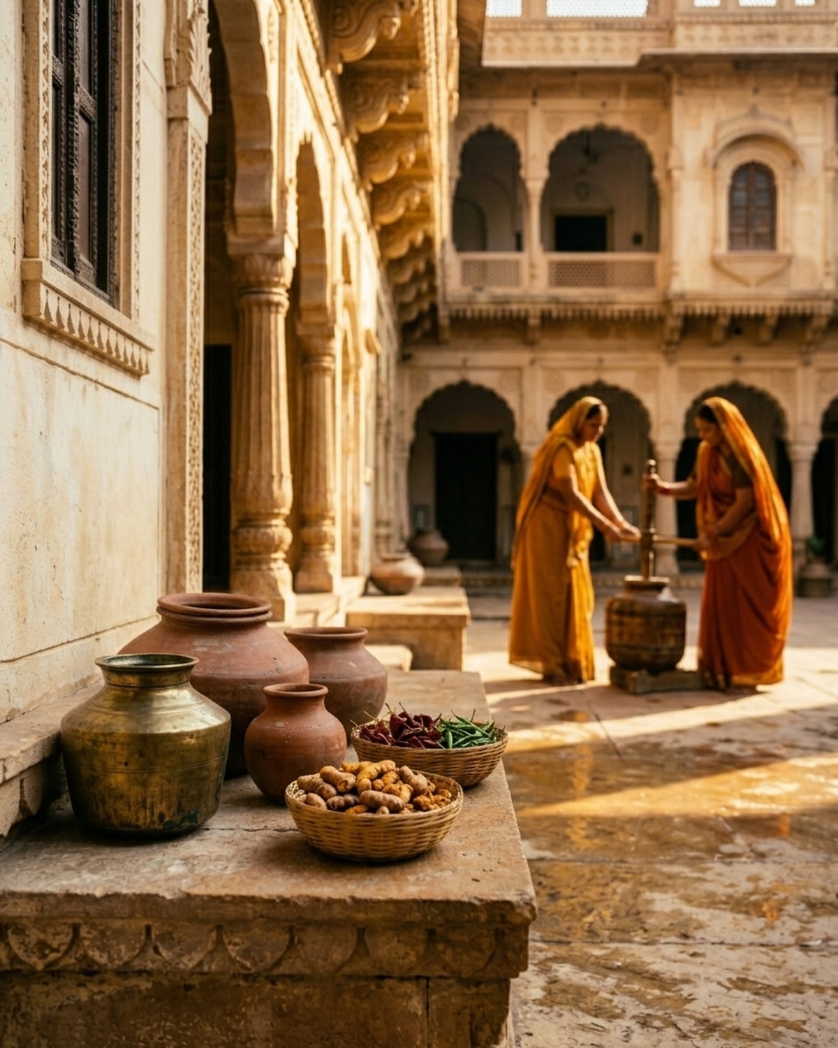 The Maadadifood kitchen in Rajsamand